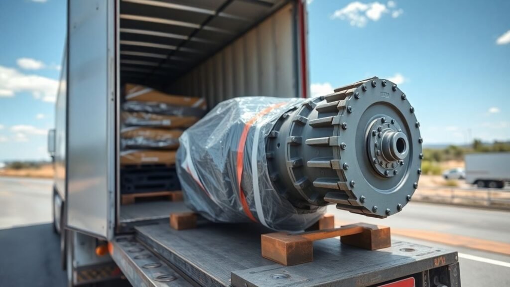 Gearbox shipping and delivery