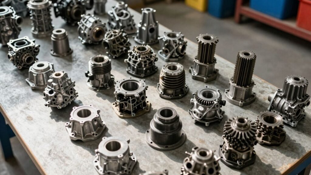 Affordable used car gearboxes in Melbourne workshop.