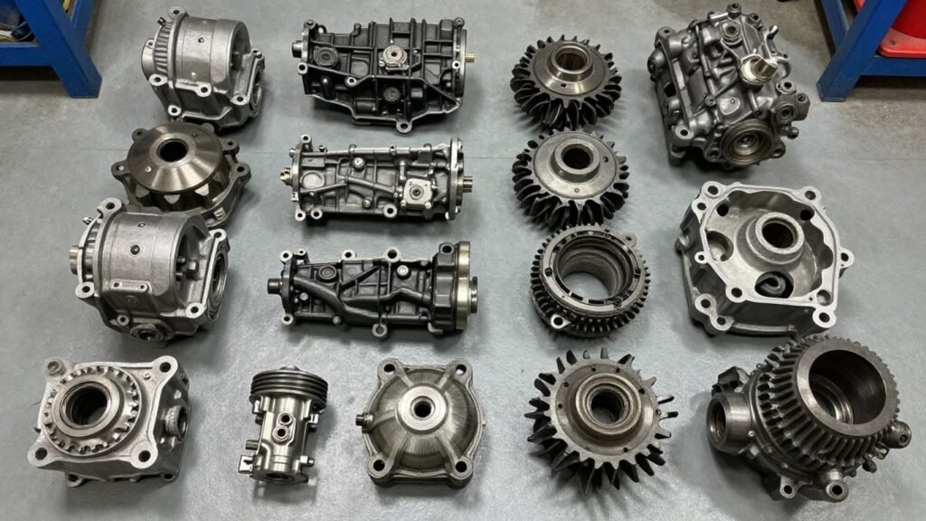 Used automatic gearbox parts for sale.